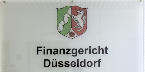 Schild Finanzgericht Düsseldorf