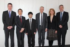 Besuch des japanischen Delegierten beim FG Düsseldorf Besuch des japanischen Delegierten beim FG Düsseldorf